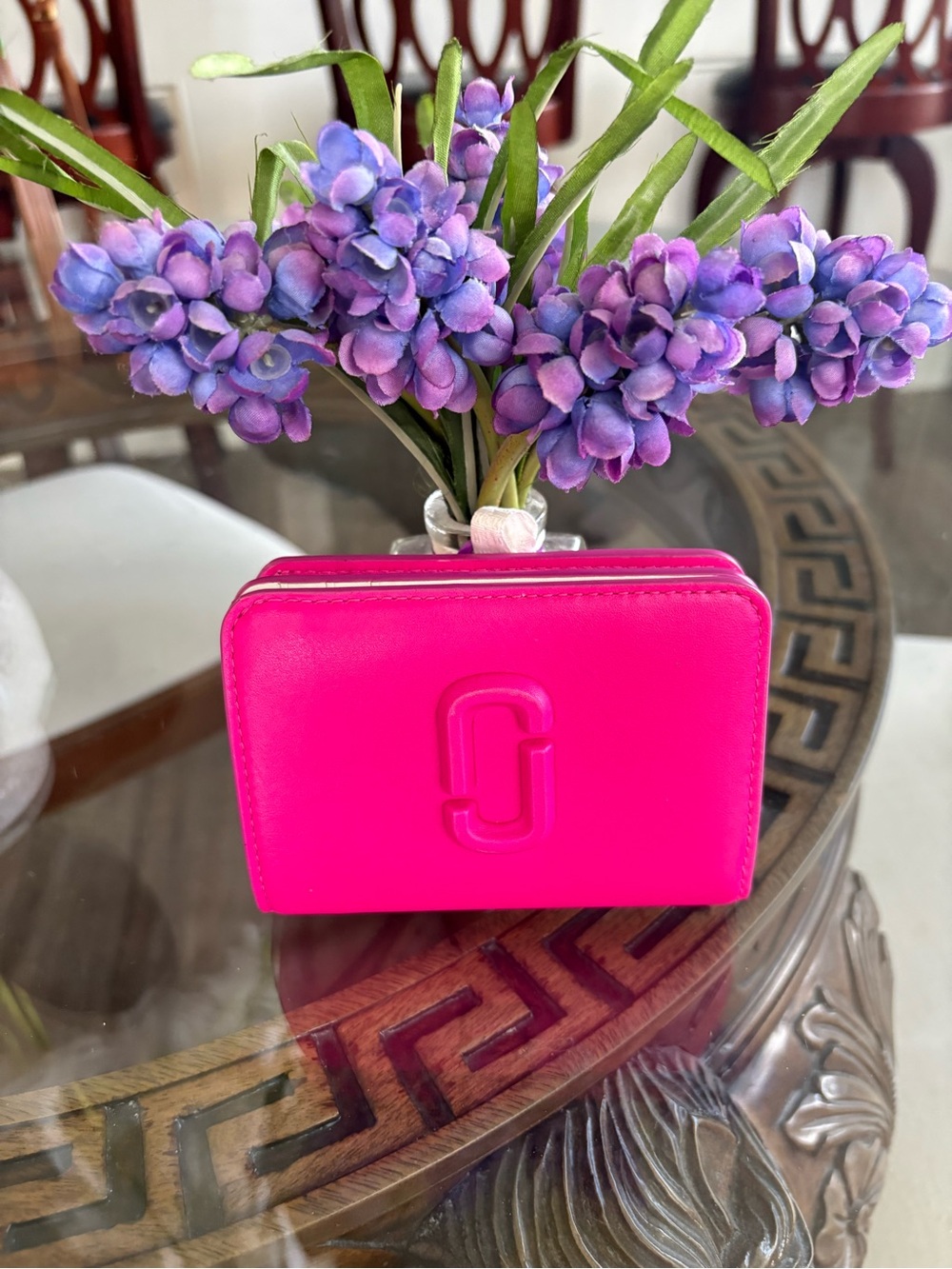 🩷🩷MARC JACOBS MINI COMPACT LEATHER WALLET!🩷🩷